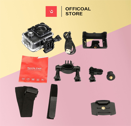 Camera hành trình 2.0 FULL HD 1080P-camera hành trình，camera hành trình xe đạp，Camera hành trình xe máy，mini chống nước chống rung，Camera Hành Trình Sports