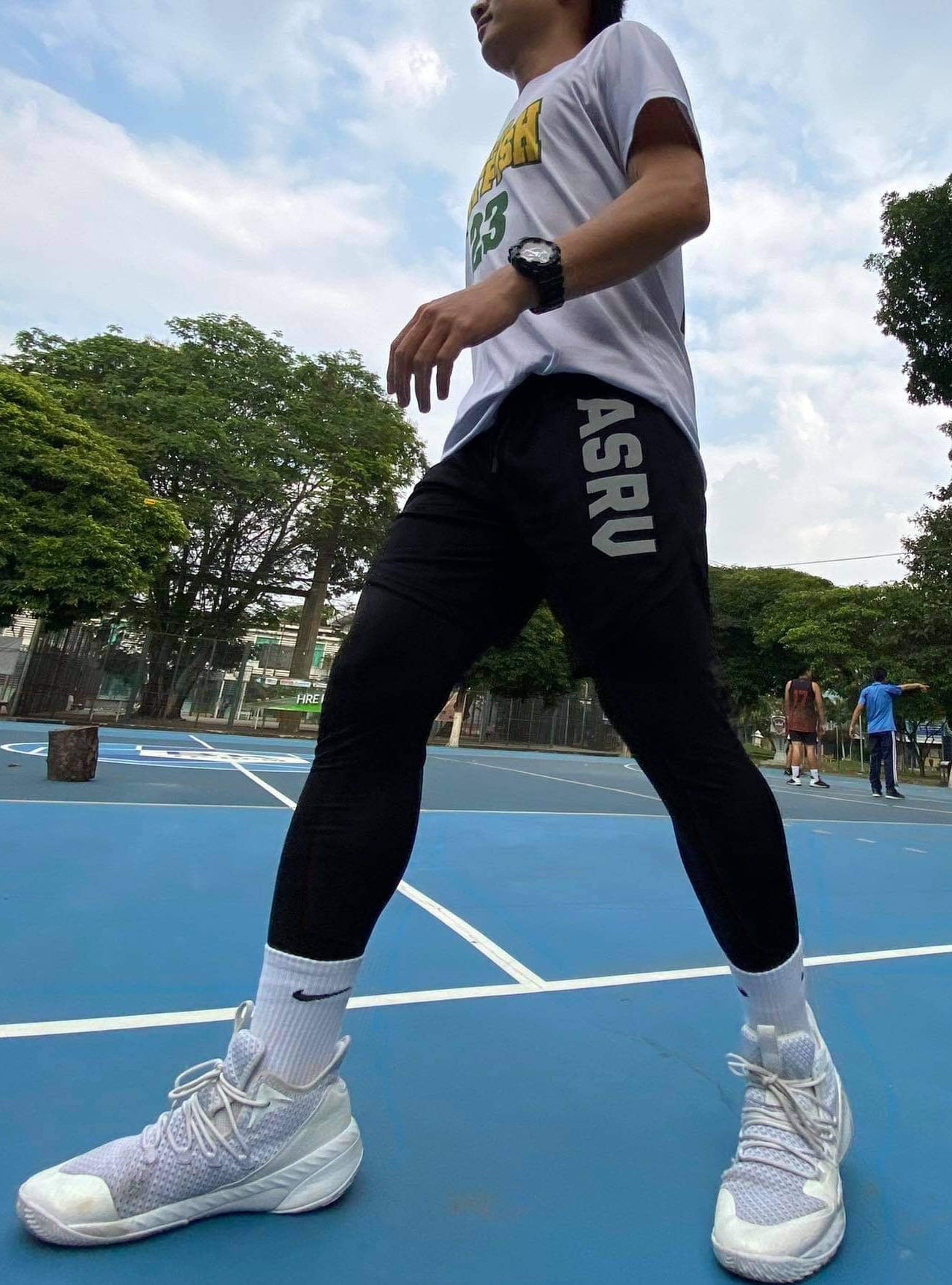 HOÀN TIỀN 15% - [Nhập mã LAZADASALEHE60K giảm 60k/300k] Quần tập gym nam 2 lớp legging ASRV chất vải train lifeđồ tập gym nam chất