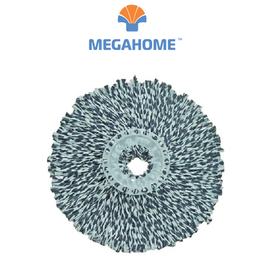 Bông lau nhà cotton thấm hút tốt mau khô thích hợp cho mâm lau cây lau 360 độ Megahome
