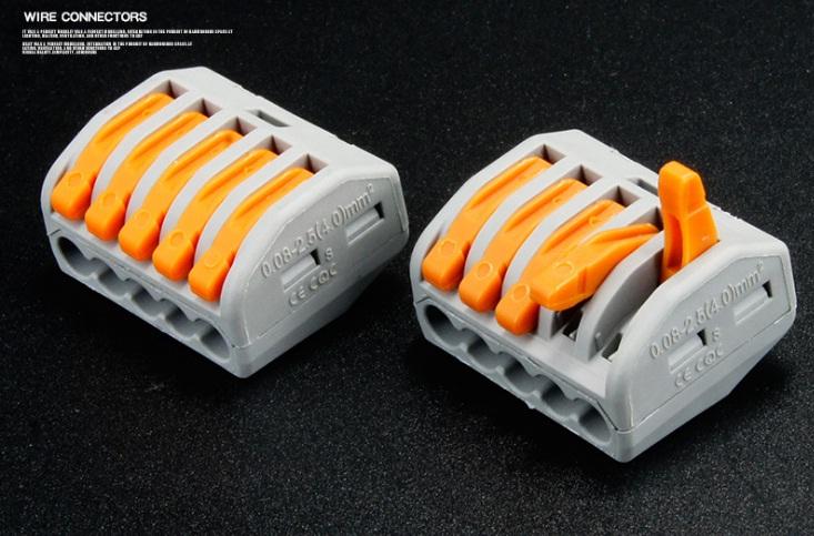 10 chiếc Cút nối dây điện nhanh KV774- 5 cổng
