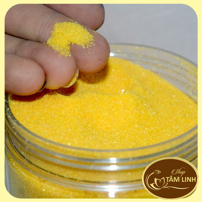 Cát kim sa vàng đặt lư hương,cát vàng tro đặt lư hương thờ cúng loại 500gam và 1000gam