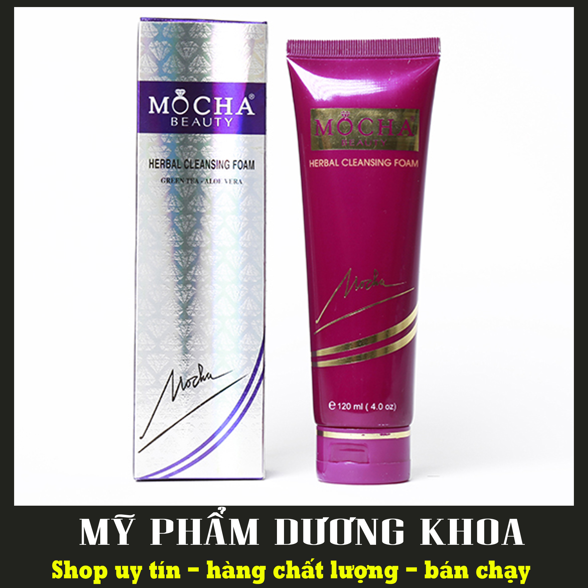 Sữa rửa mặt trà xanh mocha 120ml