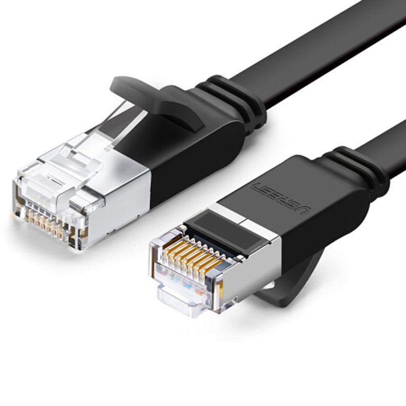 Cáp mạng đúc sẵn dây dẹt Cat6 dài 3m Ugreen 50186 Chính Hãng