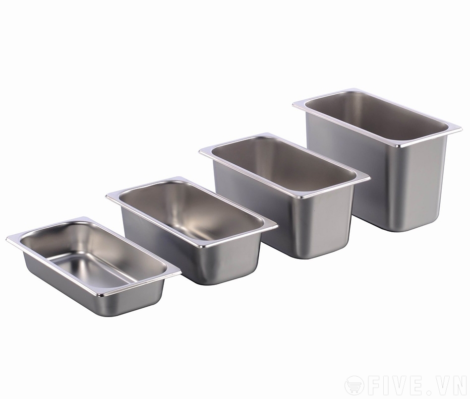 Khay Buffet 1/3 inox cao cấp