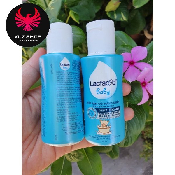 Sữa tắm Lactacyd Baby Gentle Care 60ml