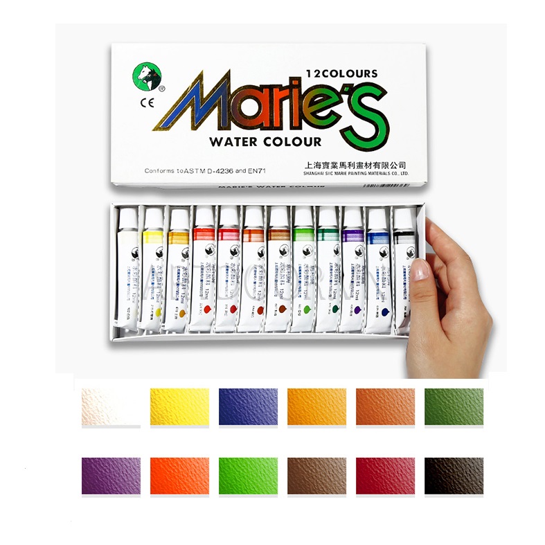 Màu nước maries 12/18/24/36 màu