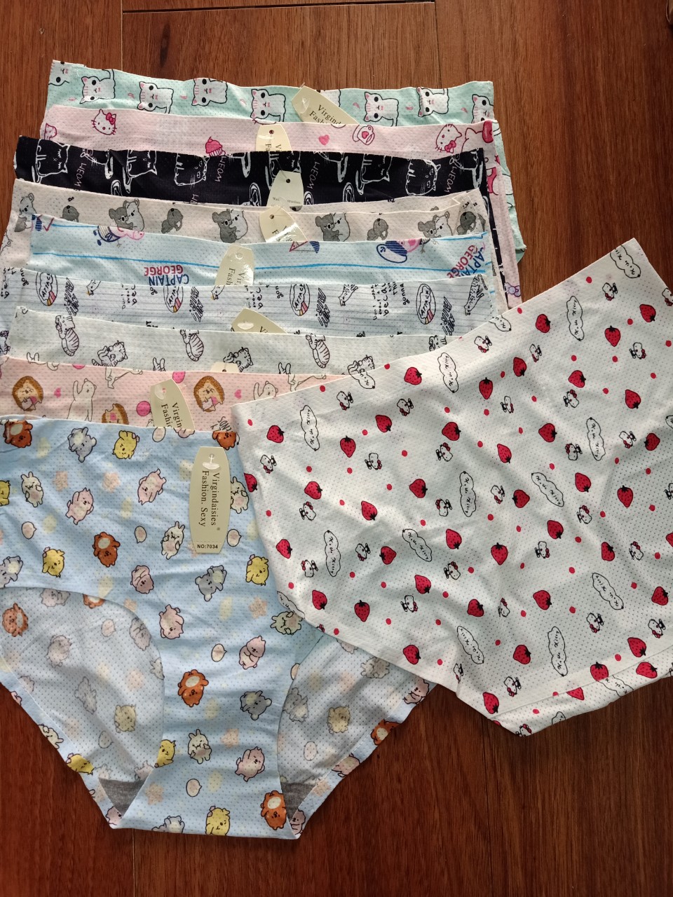 ♥️ quần lót nữ su đúc♥️5 quần lót nữ su đúc hoạ tiết cao cấp 40kg-65kg