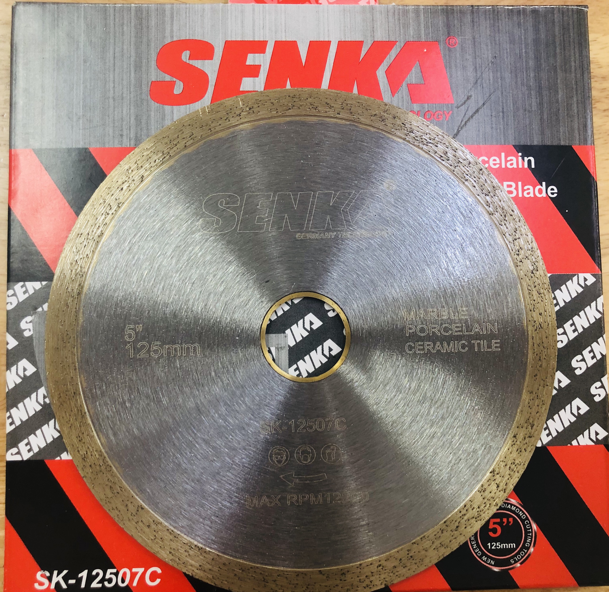 SENKA 1pc Diamond Saw Blades for Ceramic, Tiles, Porcelain, Select 4 5 7 inch Supreme grade