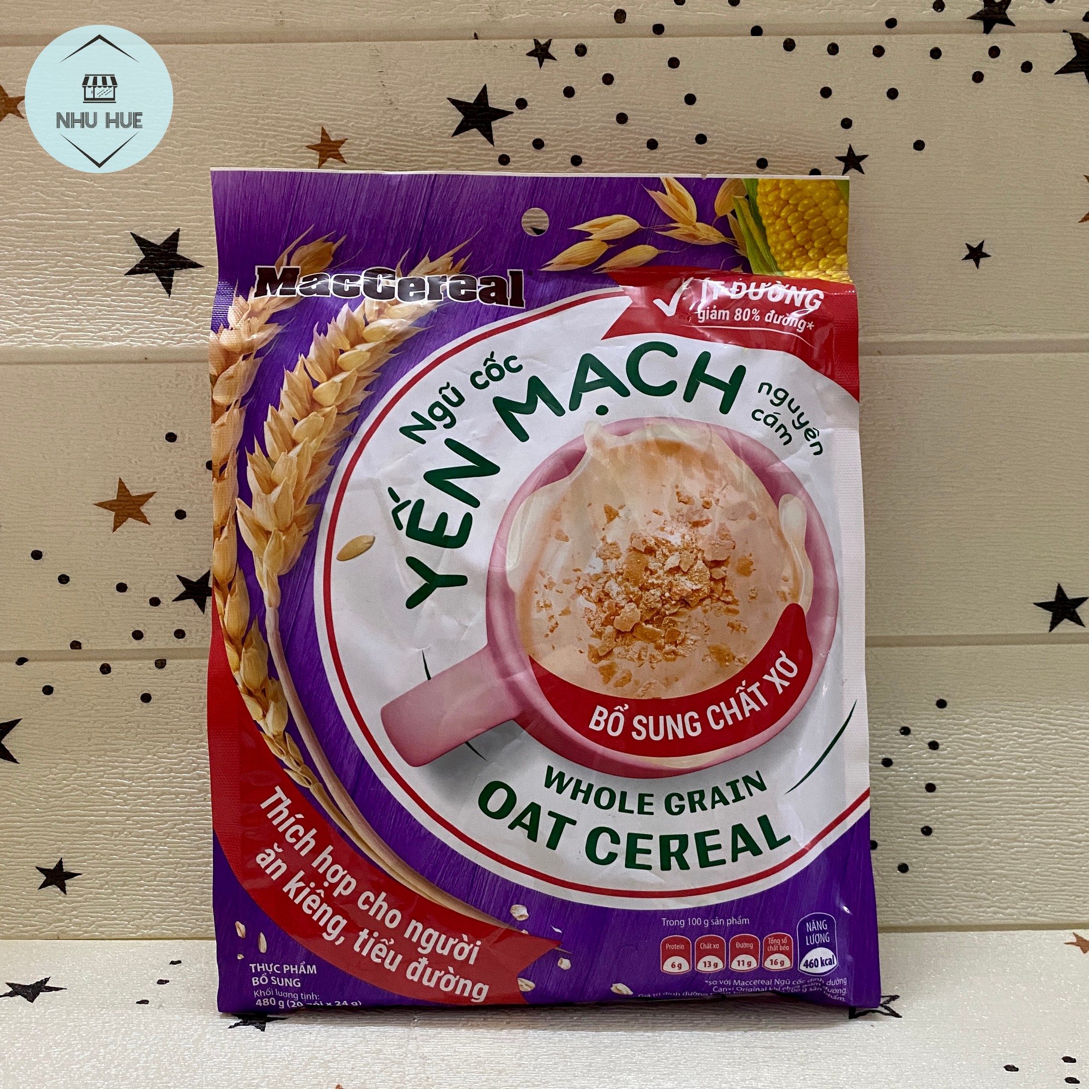 Ngũ cốc yến mạch Maccereal ít đường