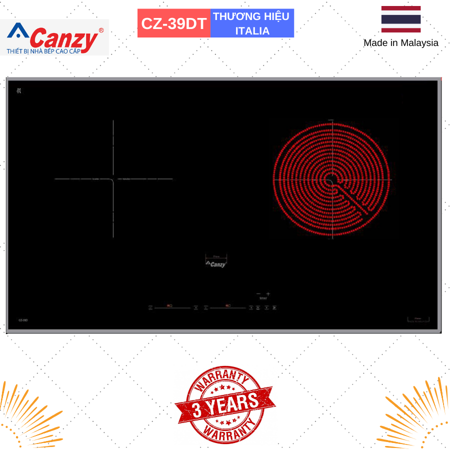 Bếp điện từ canzy cz 39dt - hàng chính hãng