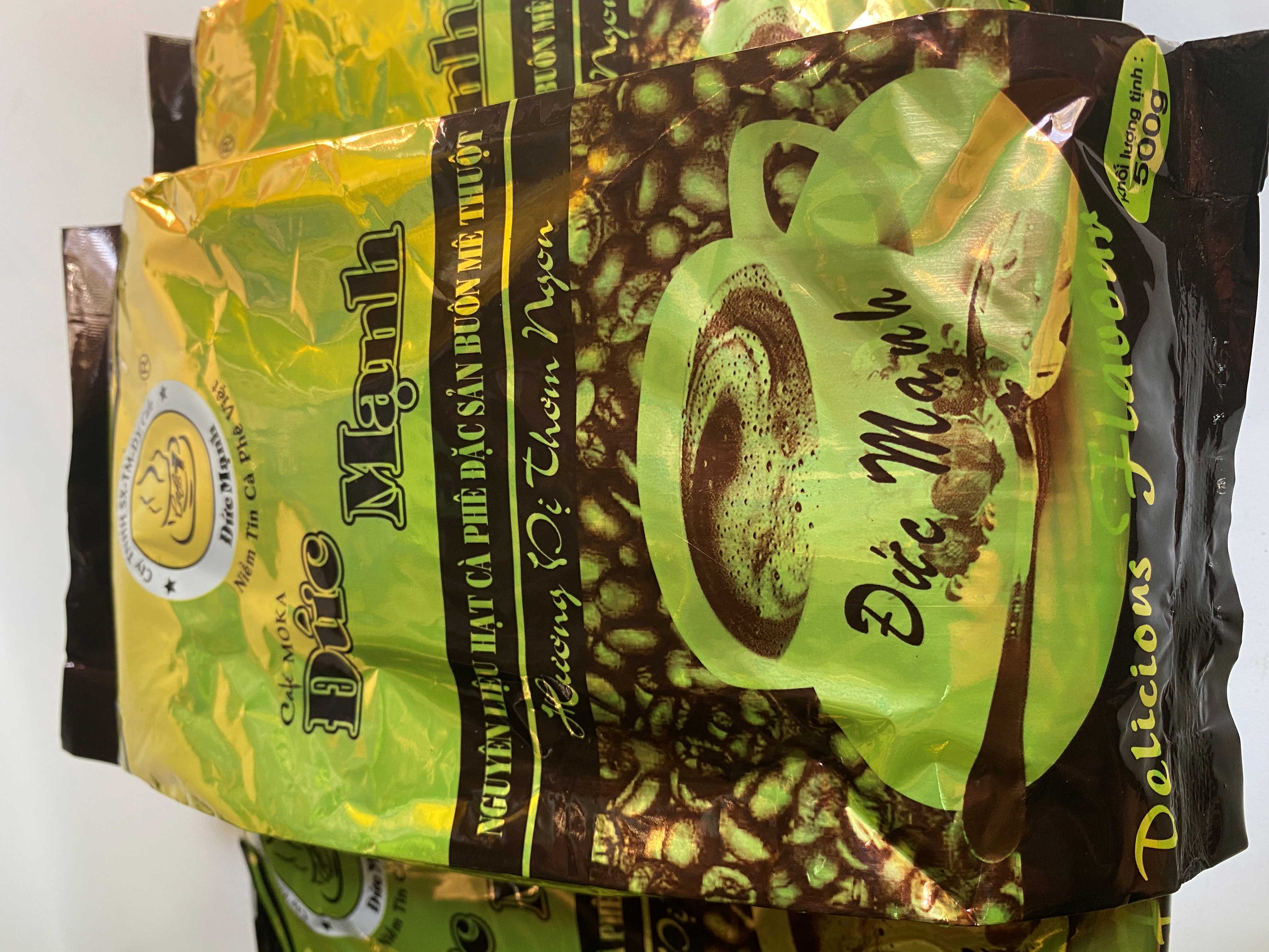 CÀ PHÊ XAY MOKA ĐỨC MẠNH 500g