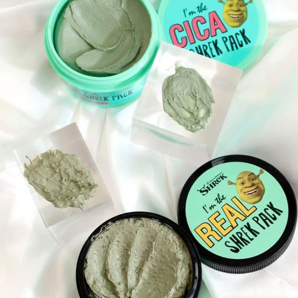 Mặt nạ đất sét real shrek pack oliveyoung x dreamworks - lamii beauty