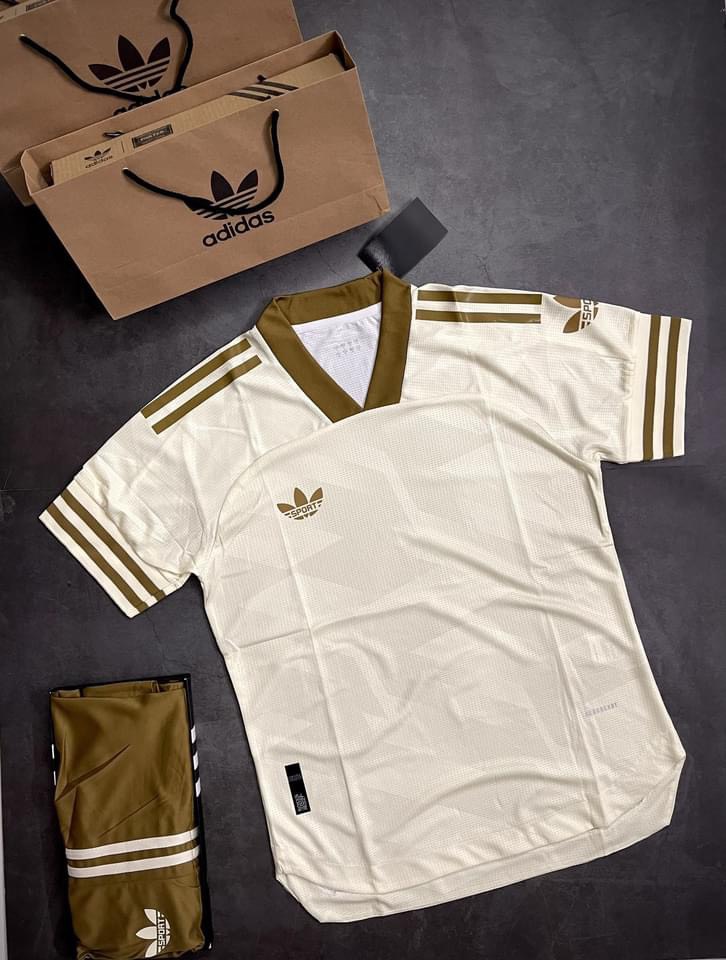 Quần áo bóng đá 🔥 Bộ Ba Lá ADIDAS phối màu - Cam kết Y Hình - Hàng xịn
