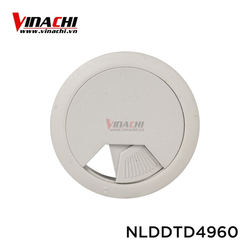 Nắp Luồn Dây Điện Tròn Trắng Đục - Nắp Luồn Dây Điện Tròn Giúp Cho Việc Luồn Dây Điện, Dây Cáp Qua Mặt Bàn Dễ Dàng, Thẩm Mỹ Cho Mặt Bàn