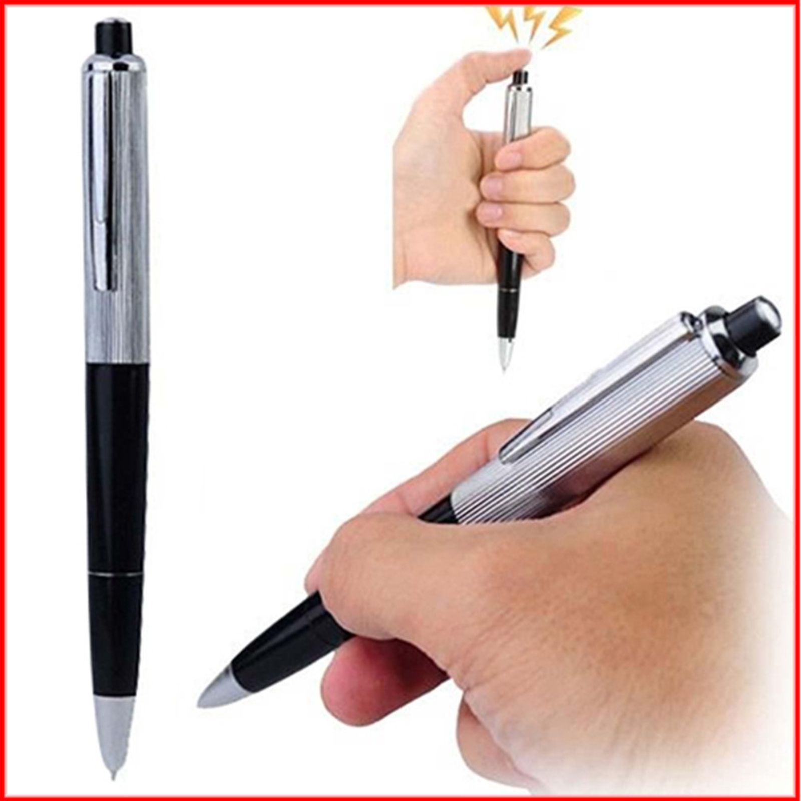 Đồ Chơi Ảo Thuật Troll Chơi Khăm Bạn Bè - Bút Giật Điện