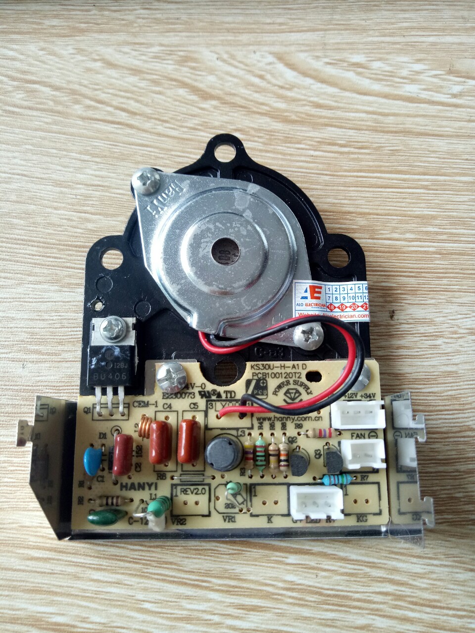 Mạch phun sương quạt Sunhouse SHD7821-SHD7822-SHD7823