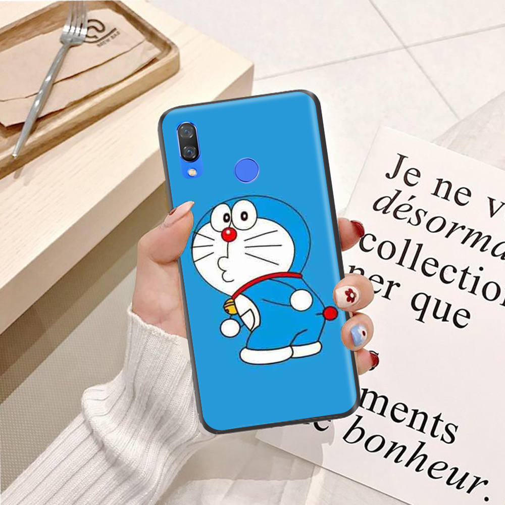 [HCM]Ốp lưng điện thoại Huawei Nova 3 / Nova 3e / Nova 3i / Y3 2017 / Y5 2017 viền dẻo TPU BST Doremon Nhảy Múa