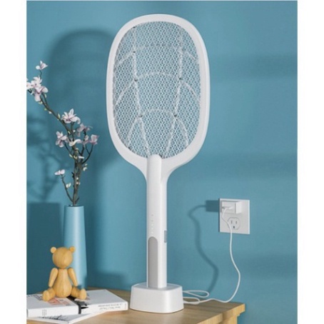 Vợt Bắt Muỗi Thông Minh Tự Động 2 trong 1 Kiêm Đèn Bắt Muỗi Tự Động Thu Hút Muỗi Bằng Ánh Sáng Tím