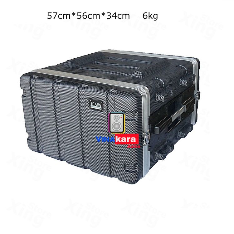 Tủ âm thanh chuyên nghiệp abs 6u cao cấp, siêu bền, âm thanh chuyên nghiệp, nhập khẩu