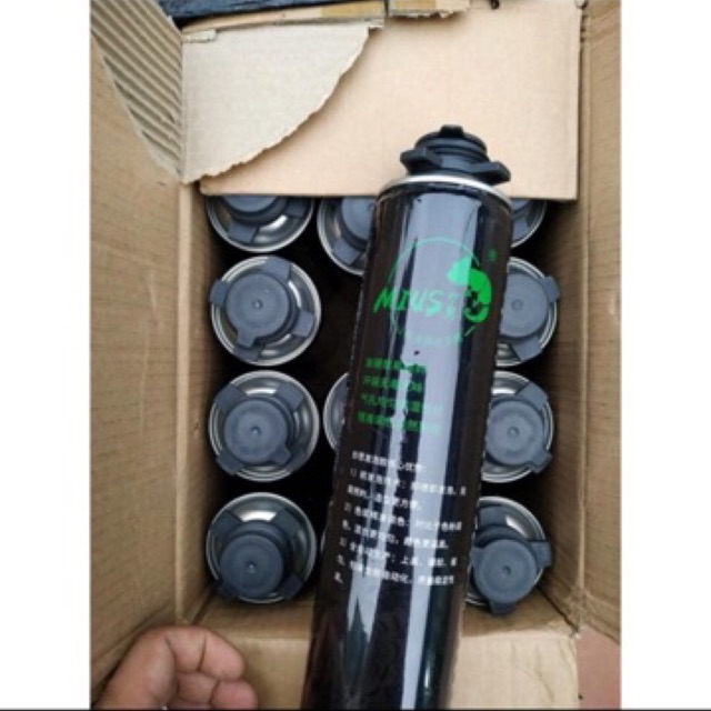 Foam xịt Mius cho bể cá bán cạn (900gram) - xám đá, cam kết hàng đúng mô tả, chất lượng đảm bảo