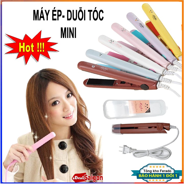 Máy ép tóc mini cầm tay nhỏ gọn tiện lợi,Máy duỗi tóc uốn tóc là tóc ép tóc kẹp tóc mini cầm tay tiện lợi máy chăm sóc tóc tạo kiểu tóc nhỏ gọn dễ sử dụng