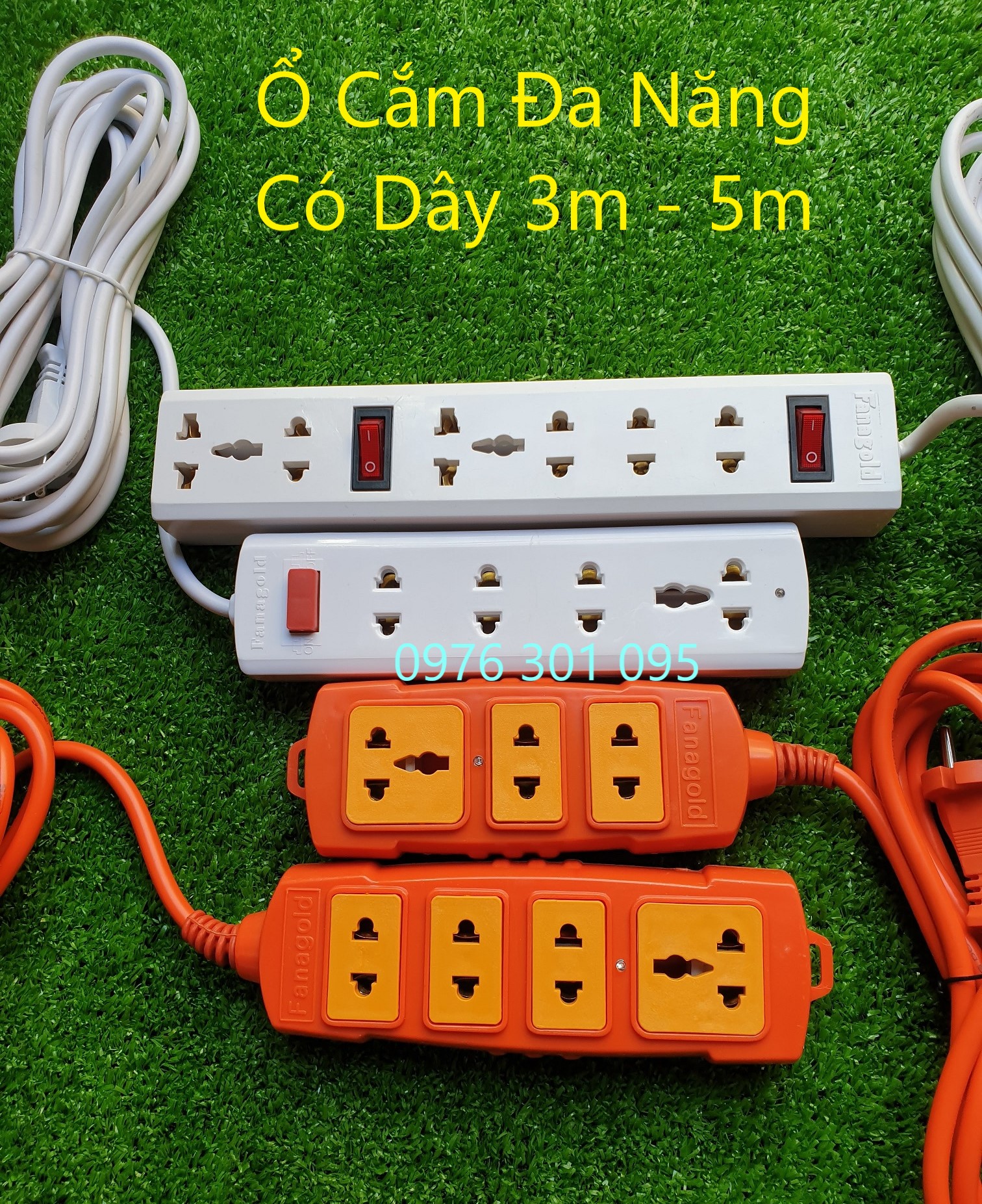 Ổ Cắm Điện Có Dây Chịu Tải Công Suất Cao