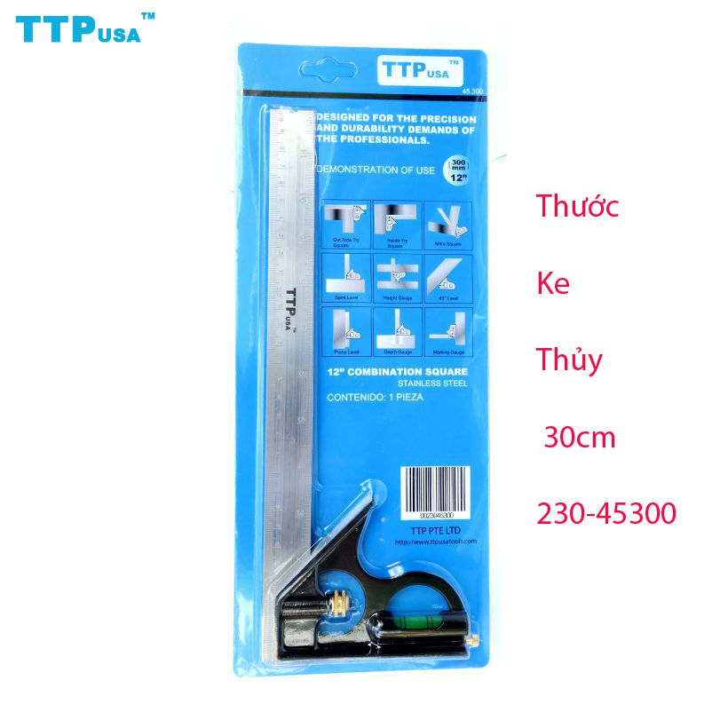 Thước ke thủy 30cm ttpusa
