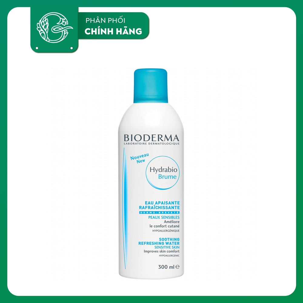 Xịt Khoáng Bioderma Soothing Refreshing Water Spray Mist 300ml