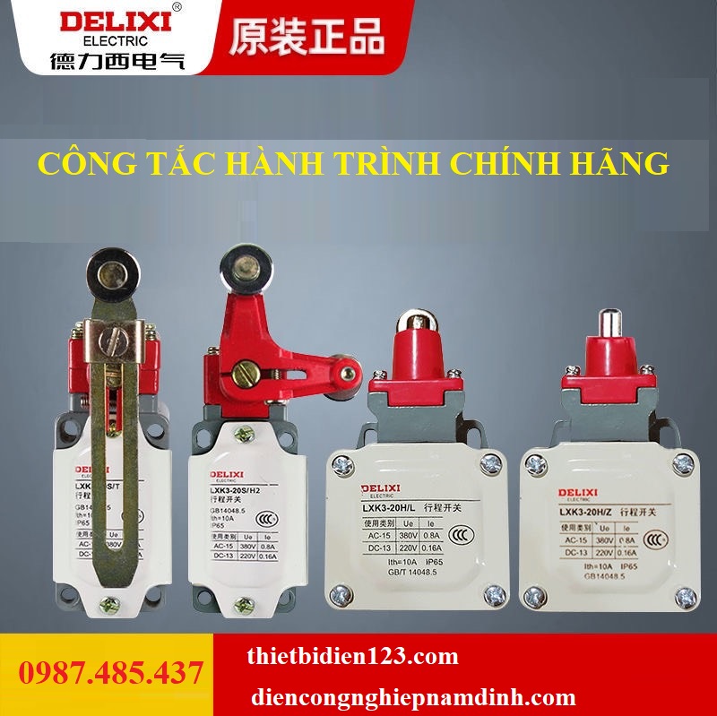 Công tắc hành trình loại cao cấp delixi lxk3-20s/t, 20s/d, 20s/b, 20h/l