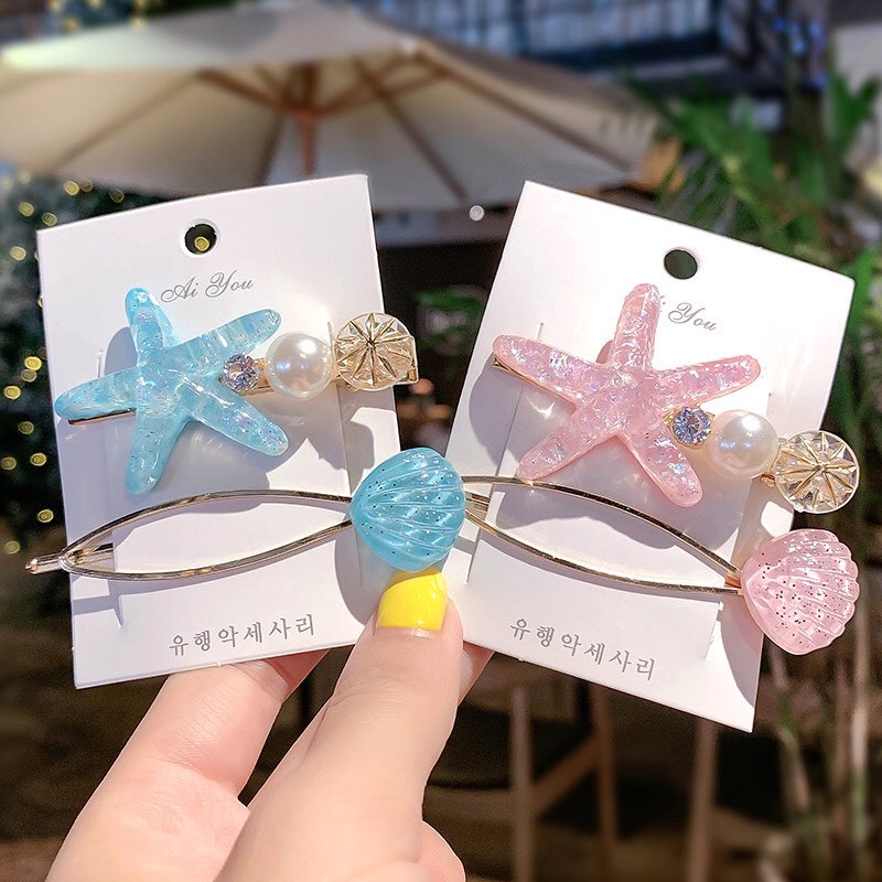 [HCM]HOT Sét 2 kẹp tóc siêu kute phong cách Hàn đáng yêu