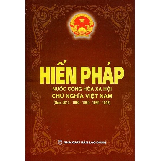 Hiến pháp 5 năm (2013,1992,1980,1959,1946) - NXB