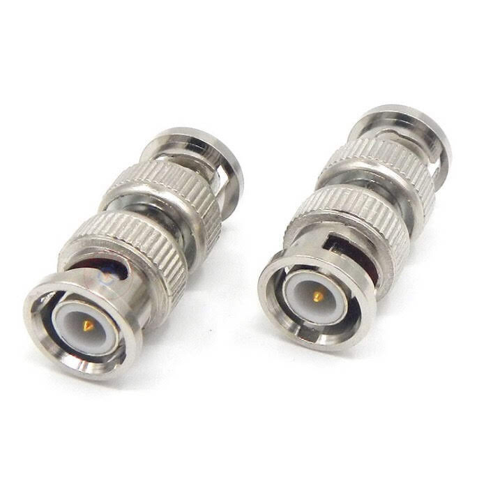 Jack nối bnc 2 đầu đực- giá bán 1 chiếc