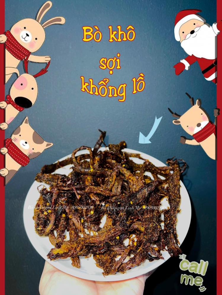 Bò khô sợi khổng lồ 500gr