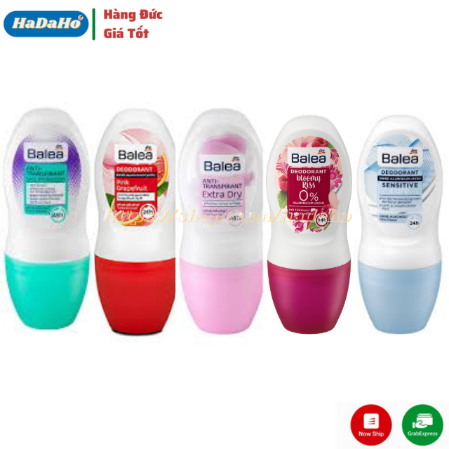 [HÀNG ĐỨC GIÁ RẺ ] Lăn Khử Mùi Balea 50ml, Lăn khử mùi hôi nách, mùi hương thơm mát, tác dụng trong 48h, thiết kế nhỏ gọn, hàng chuẩn đức, bill đầy đủ