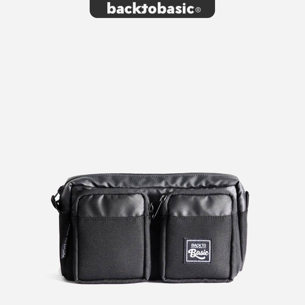 Túi bao tử - túi đeo hông cao cấp back to basic - gurin blk se chống thấm tốt, nhiều ngăn
