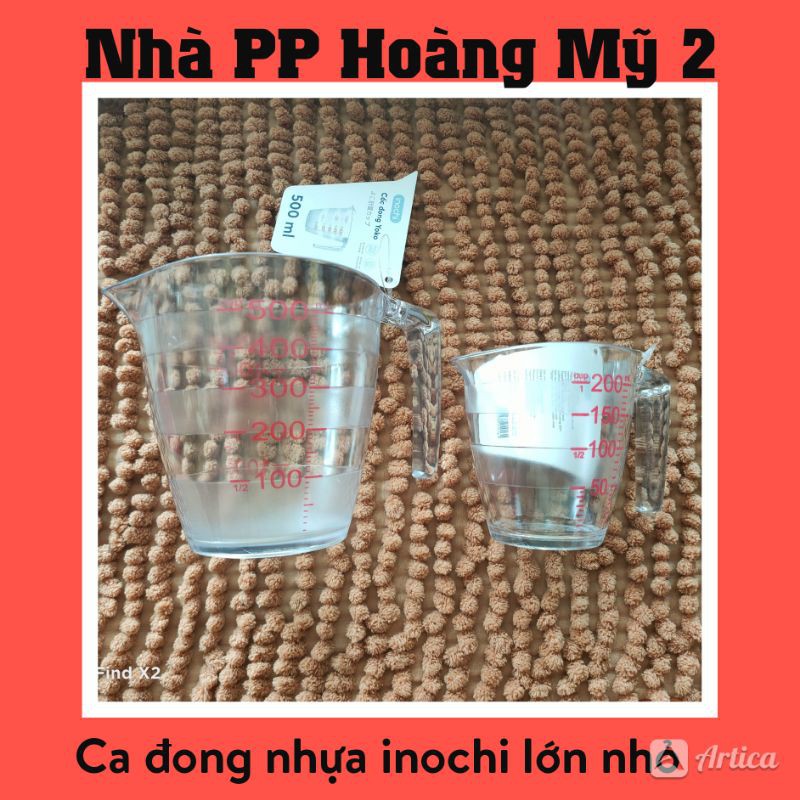 [HCM]Ca Đong Nhựa Inochi 200Ml Và 500Ml