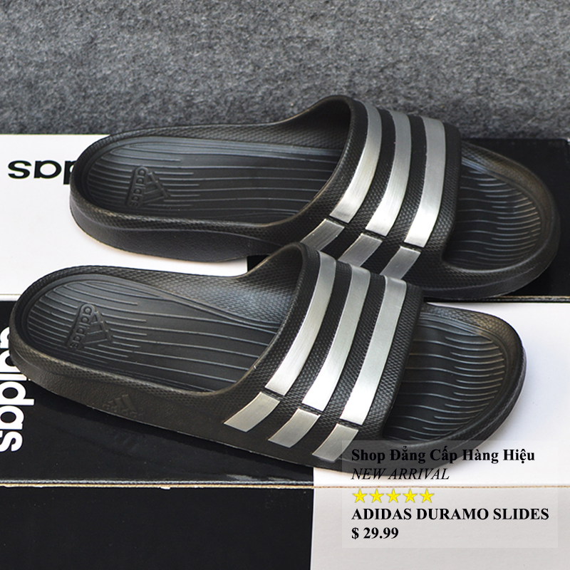 Adidas Duramo màu đen sọc bạc