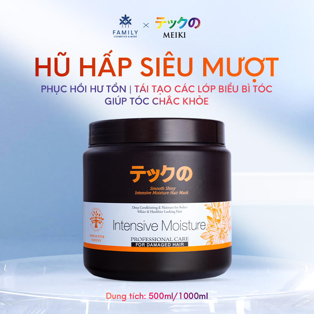 Hấp siêu mượt Meiki - Sản phẩm chuyên dụng cho các Salon tóc