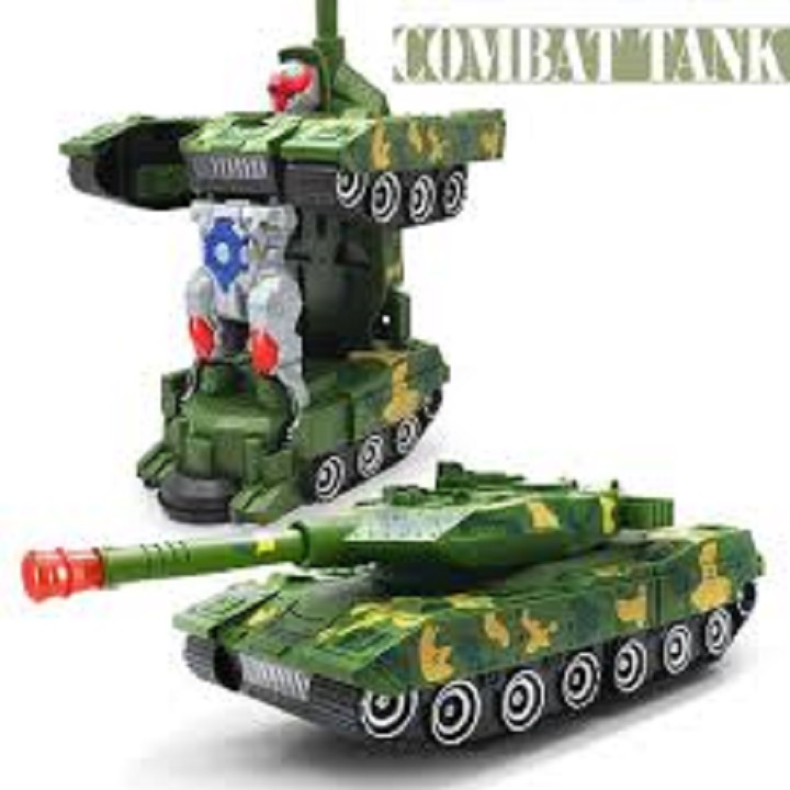 Xe tăng biến hình thành siêu nhân có đèn phát nhạc, Do choi xe tang bien hinh thanh robot phat nhac co den
