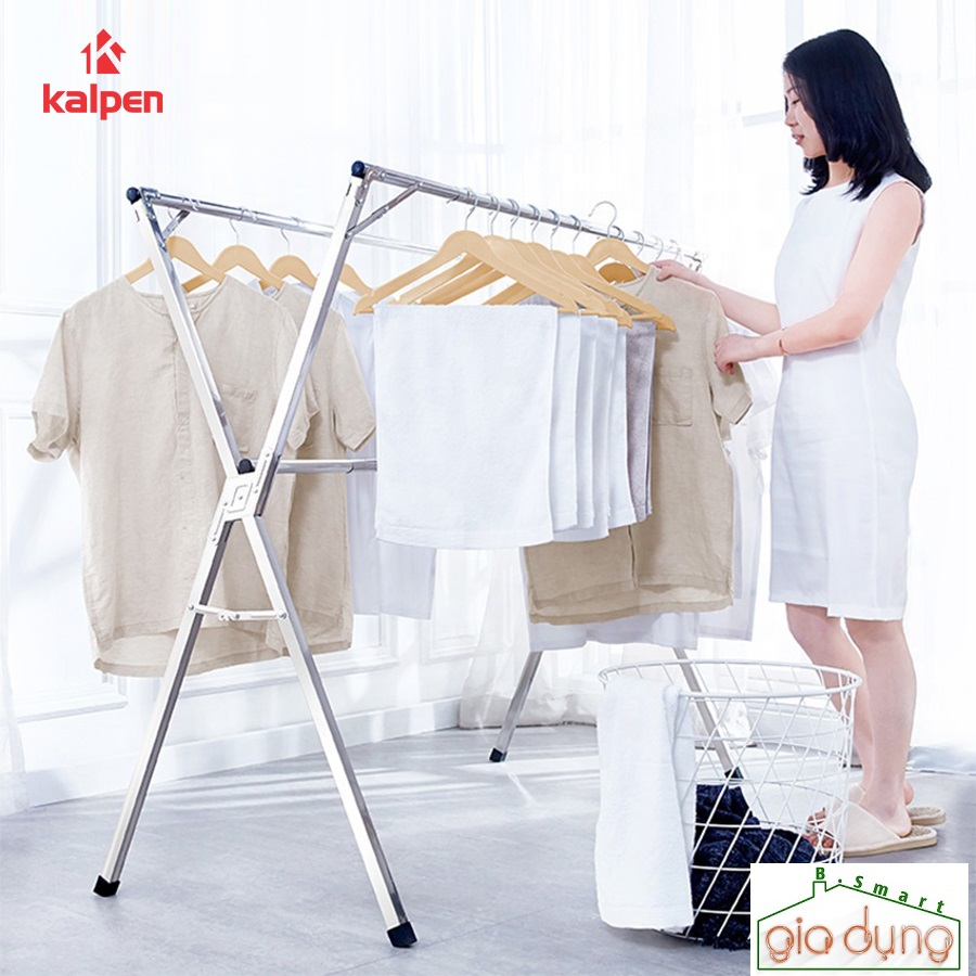 Giàn Phơi Đồ, Sào Phơi Quần Áo Gấp Gọn Thông Minh Kalpen