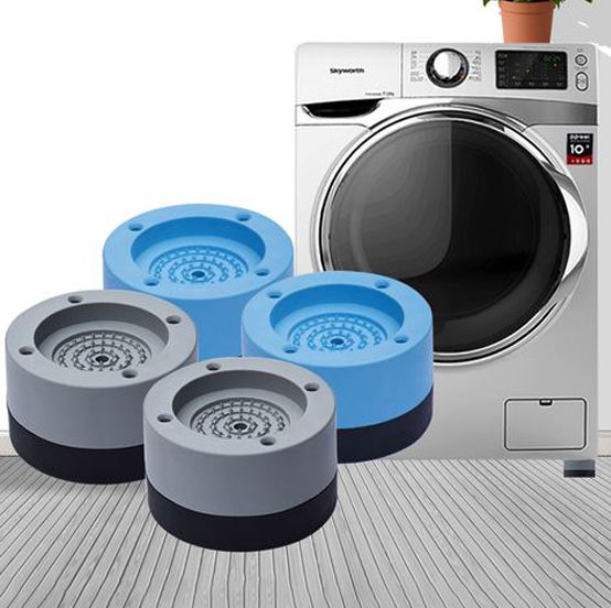 [HCM]( CHỐNG RUNG LẮC MÁY GIẶT ) SÉT 4 ĐỆM LÓT BẰNG CAO SU CHỐNG RUNG DÀNH CHO MÁY GIẶT SÉT 4 CÁI ĐẾ KÊ CHÂN MÁY GIẶT CHỐNG RUNG SILICON CAO CẤP - SET 4 ĐỆM CAO SU CHỐNG RUNG MÁY GIẶT HÀNG CAO CẤP