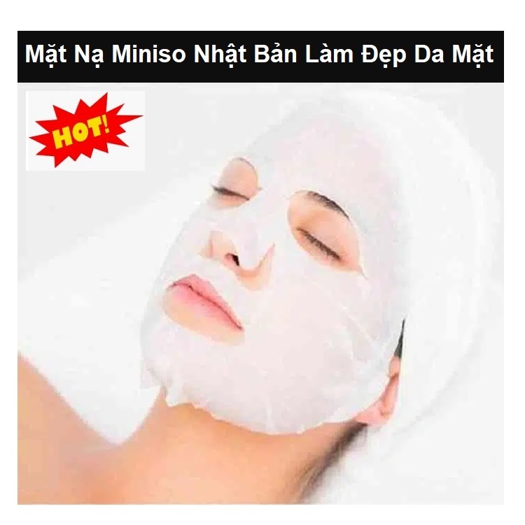 Mặt Nạ Giấy Nén Miniso Nhật Bản 100 viên, Mặt Nạ Giấy Viên Nén, Làm Trắng Đẹp Da, Sản Phẩm Là Từ Thiên Nhiên Nguyên Liệu Từ Cây Tre