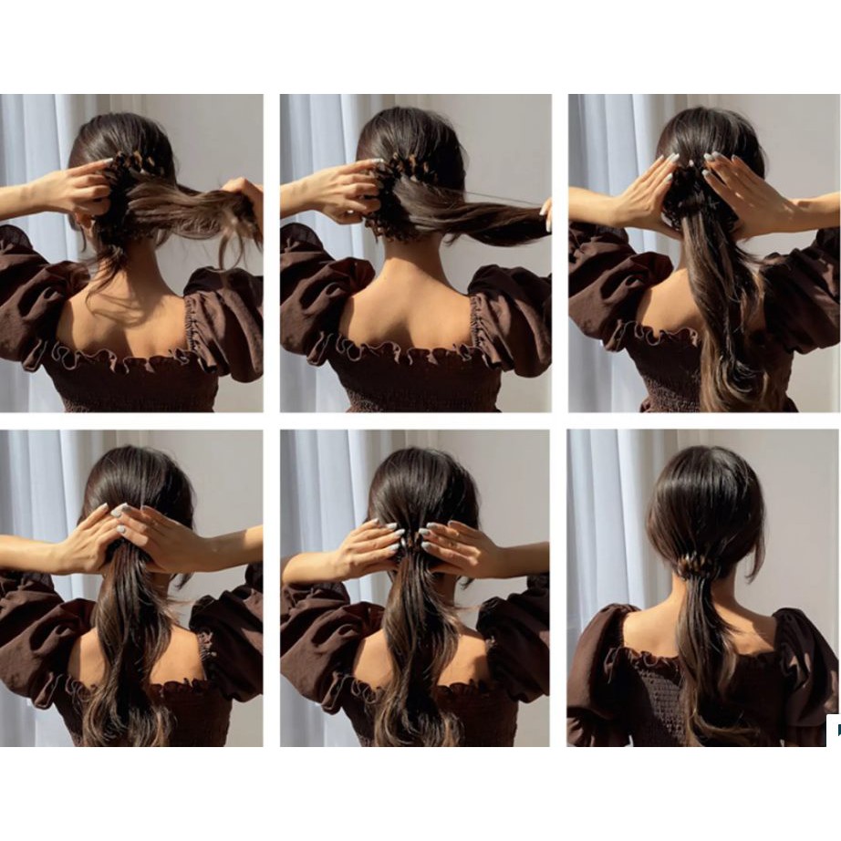 Kẹp tròn búi tóc Hàn Quốc