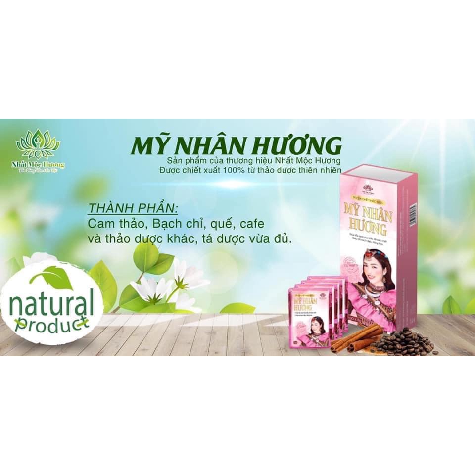 Bột Rửa Mặt Mỹ Nhân Hương - Bột Rửa Mặt Thảo Mộc Nhất Mộc Hương 8gr [Lẻ 1 gói]