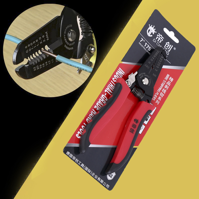 Kìm tuốt dây điện, Kìm cắt dây điện đa năng chất lượng, Tuốt các SIZE dây điện lớn nhỏ từ 0.6-2.6mm