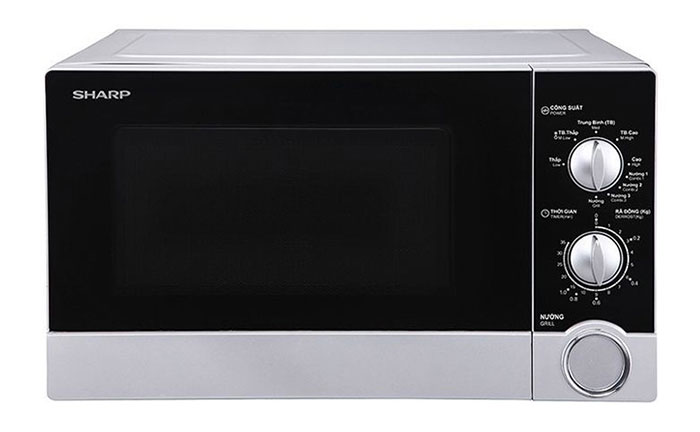 Lò vi sóng cơ có nướng sharp r-g302vn-s 23 lít