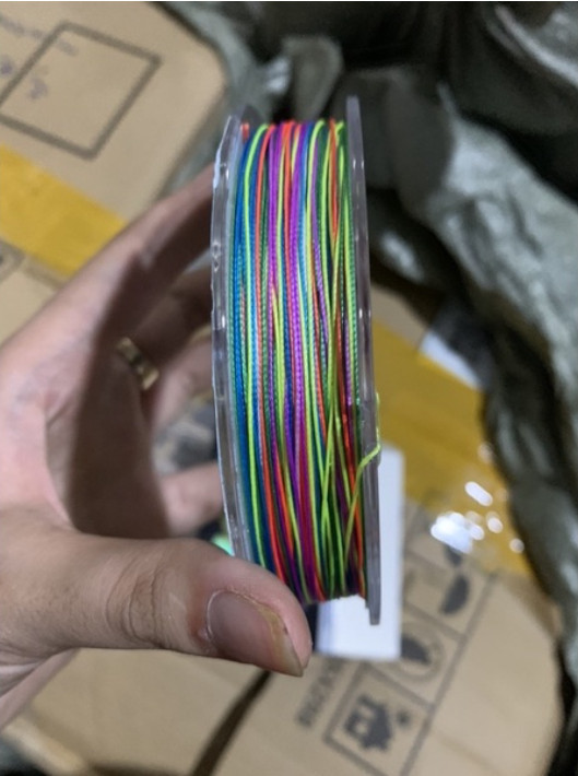 [ Xả Kho 3 Ngày ] Cước Câu Cá PE X8 - 7 màu  - dù câu cá giá rẻ - siêu bền - cuộn 150m