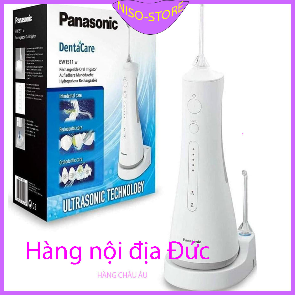 Tăm nước Panasonic EW1511 hàng nhập Đức , bảo hành 12 tháng, 3 ngày đổi trả