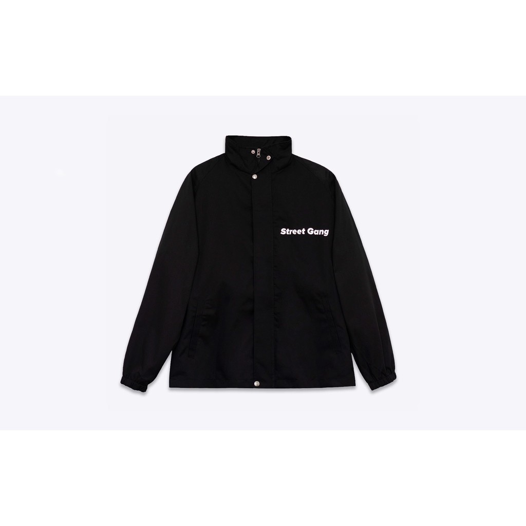 Áo jacket Logo - Đen - Street Gang