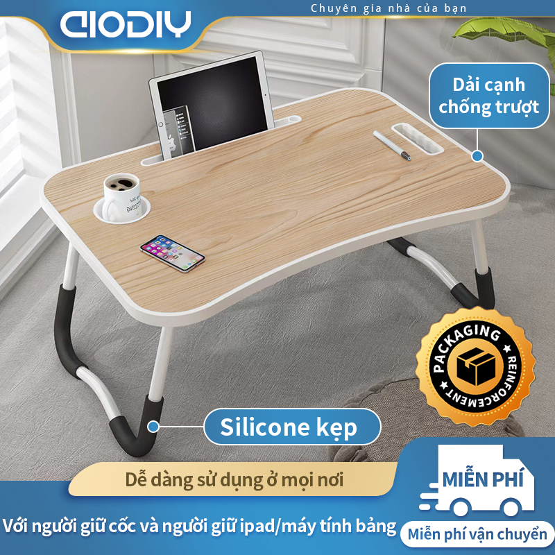 AIODIY Bàn máy tính xách tay có thể gập lại/Bàn học mini nhiều màu